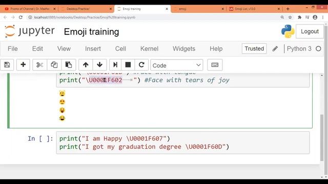 P-11 || #Emoji || #Tutorial in #Sindhi Language on Emoji || #Python || سنڌي ٻولي ۾ پائٿان جي سکي смотреть онлайн