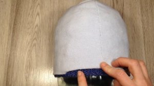 Флисовый подклад для шапки как сделать как пришить видеоурок