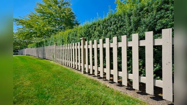 Деревянные заборы и ограждения – визитная карточка загородного участка смотреть онлайн