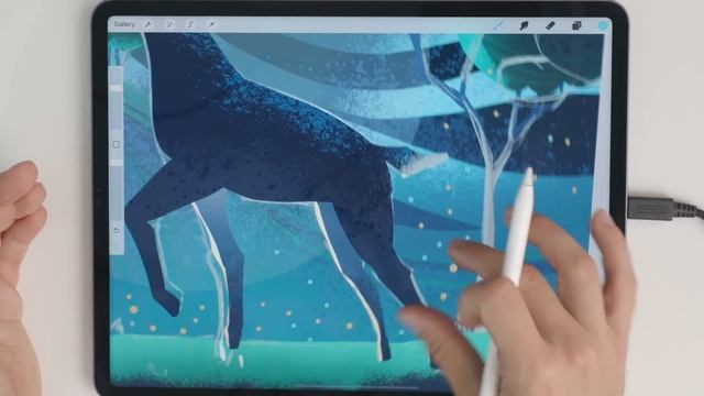 Procreate Illustration for BEGINNERS all my brushes, tools and techniques [+ FREE BRUSH] смотреть онлайн