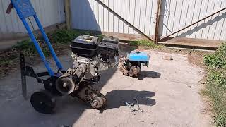 Замена двигателя на мотокультиваторе крот