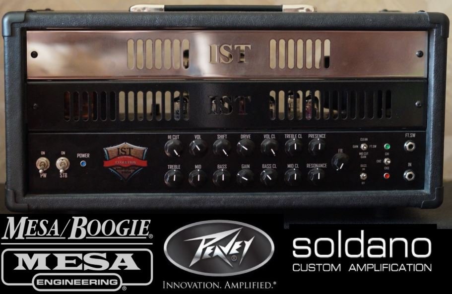 IST Electronics Evolution - Звуковой тест (Mesa Boogie DR/Soldano SLO/Peavey 5150) смотреть онлайн