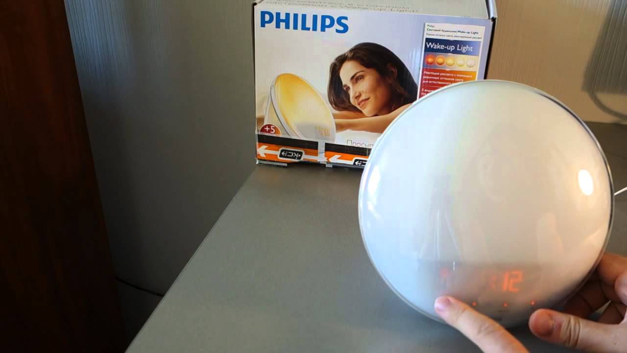 Обзор светового будильника Philips Wake-up light смотреть онлайн