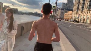 Ежедневная беговая тренировка в Москве || 7 минут для развития выносливости || Virtual Treadmill Run