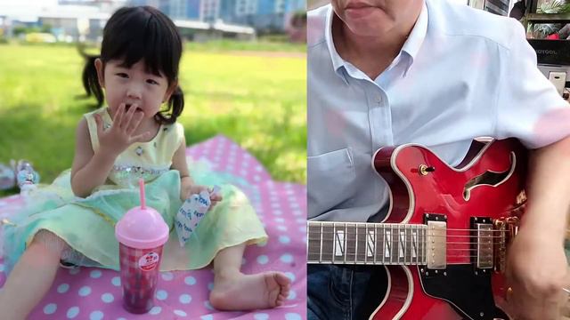 You're so beautiful [James Blunt ] 🎸 기타연주 Washburn hb35 смотреть онлайн