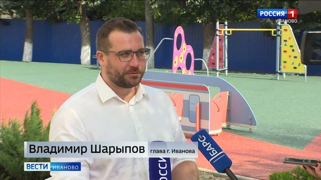 Еще в одном детском саду областного центра оборудовали территорию для игр и занятий спортом