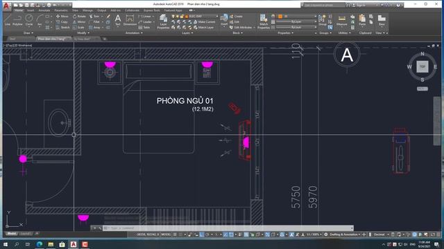 Thiết kế điện nhà dân nhà phố Bài 1: Thiết lập bản vẽ, hướng dẫn vẽ cấp nguồn ổ cắm, thiết bị смотреть онлайн