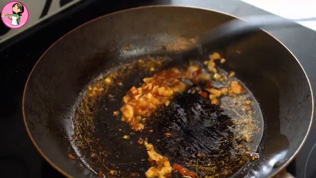 русско-тайские жареные креветки Mix Thai-russian Food ต้มยำ ไทย - รัสเซีย