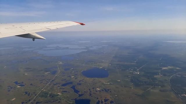 Взлет Сургут Boeing 737-500