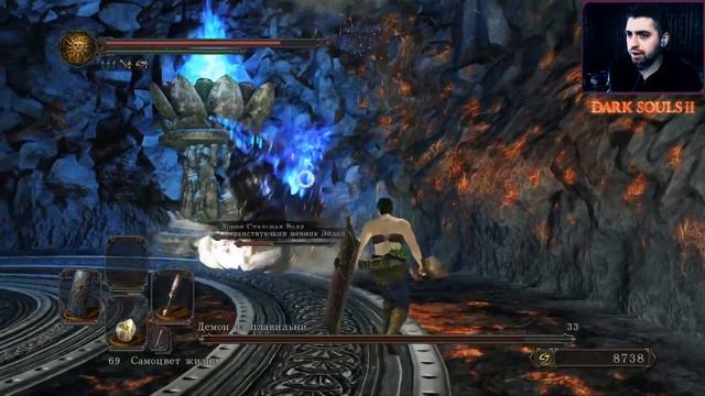 #18 • ДЫМНЫЙ РЫЦАРЬ ВТОРОЕ DLC Crown of the Old Iron King • полное прохождение Dark souls 2 DLC смотреть онлайн