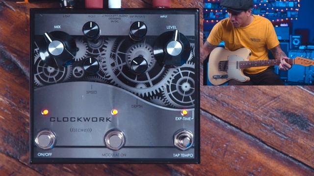 J. Rockett Clockwork Echo pedal смотреть онлайн