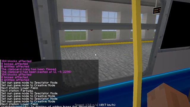 Minecraft - Transit Railway [S2Ep4] A ride on the Blue Line смотреть онлайн