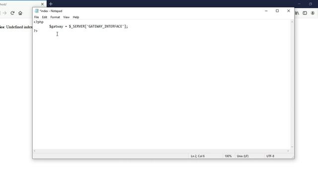 SERVER GATEWAY INTERFACE | SERVER PHP смотреть онлайн