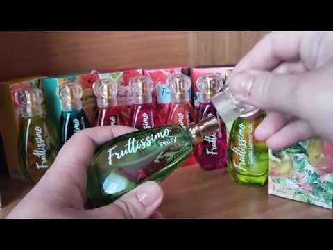 Моя коллекция ароматов линейки  Fruttissimo Brocard