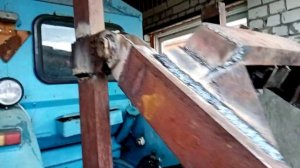 Делаю кун на навеску трактора Т-40.