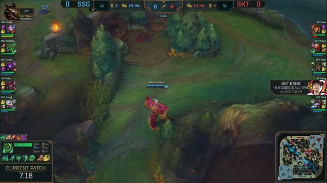 SSG Vs. SKT | Finals Game 1 | 2017 World Championship | Samsung Galaxy Vs SK Telecom T1