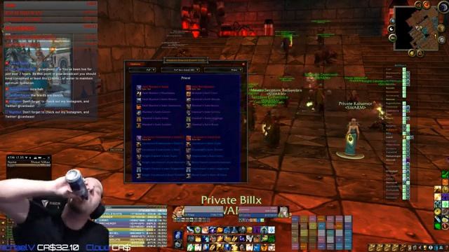 WoW Classic - Light's Hope - Priest Healing - BWL Night part deux! + AQ40 смотреть онлайн