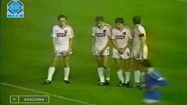 Отборочный матч ЧЕ 1986 Франция-СССР 0:2. смотреть онлайн