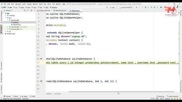 #26 Create Android SQLite DataBase & Table | DB Browser(SQLite) | Android SQLite Tutorial смотреть онлайн