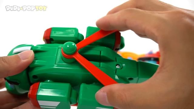 GoGoDino S4 sound transform dinosaur Anki, Pokey, Storm appeared with Super Wings! #DuDuPopTOY смотреть онлайн