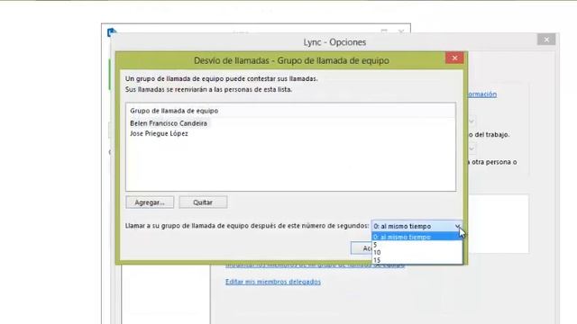 Guia Lync - Llamada simultánea a Mi Equipo смотреть онлайн