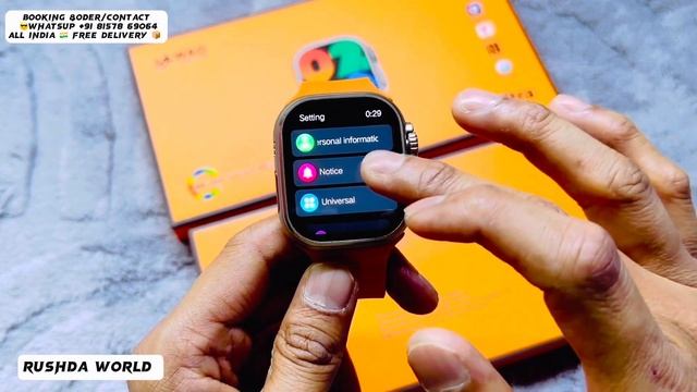 X9 Ultra 2 Smart Watch⚡️NFC⚡️2 Extra Straps 2.13 inch Amoled⚡️Chat GPT⚡️Wireless Charging 49MM⚡️X9 смотреть онлайн
