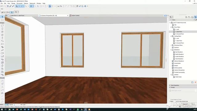 модель дома в archicad смотреть онлайн