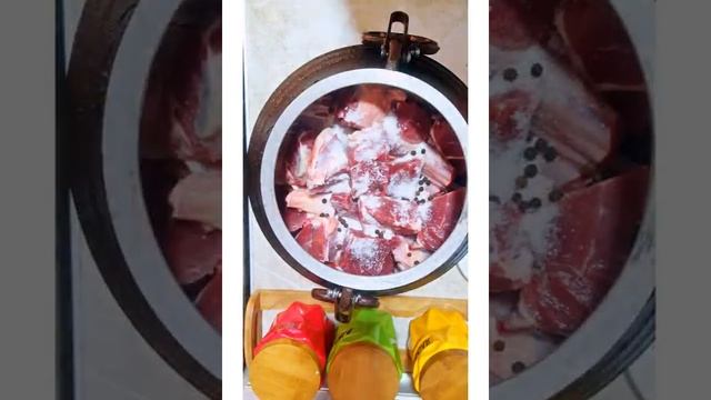 Тушёнка| Stew| Afg'on Qozonda Tushonka