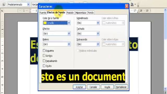 OpenOffice.org Writer - 2da parte: Formato смотреть онлайн