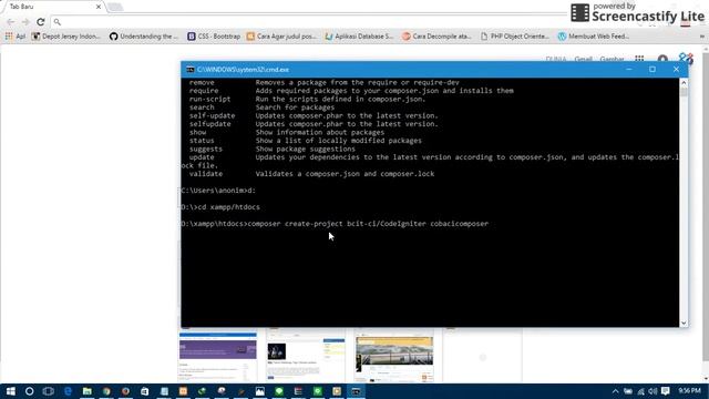 Cara download Codeigniter (CI) melalui Composer ( Tutorial Bahasa Indonesia) | Untuk Pemula смотреть онлайн