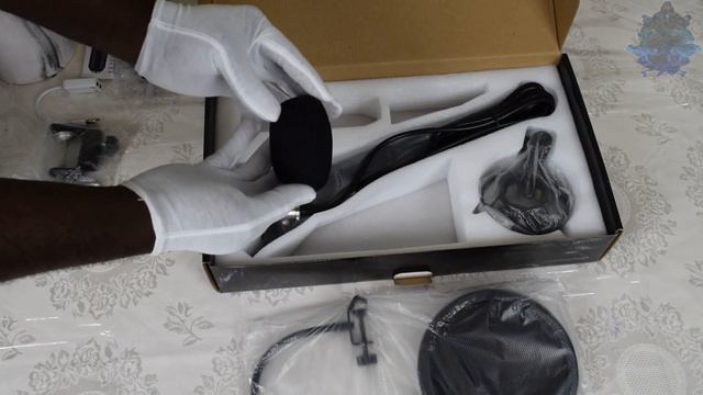 REMALL USB Microphone Kit PC Computer Condenser Mic Unboxing