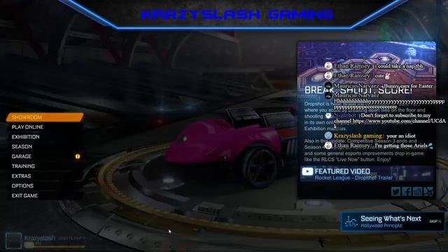 THE NEW GAME MODE DROPSHOT!!! смотреть онлайн