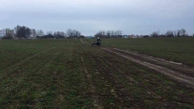 Инжектор на оппозитные мотоциклы Урал/Днепр. Немного в движении. смотреть онлайн