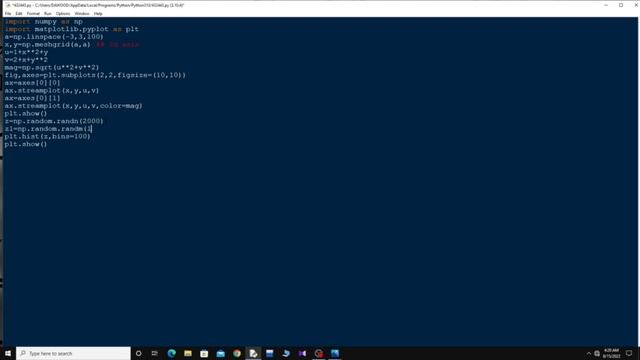 Contour plots | Stream plot | Histogram | In matplotlib Python | Full Tutorial смотреть онлайн