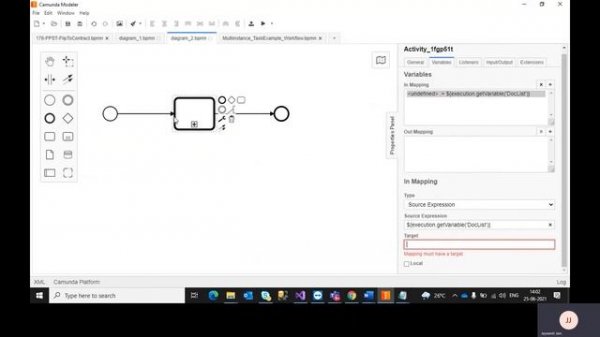 Camunda BPMN Error as 'Entity was updated by another transaction concurrently' Concurrency Issue