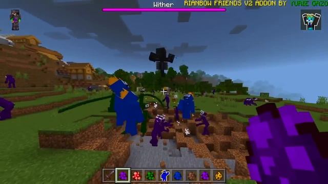Minecraft PE : FORBIDDEN RAINBOW FRIENDS v2 MOD in Minecraft Pocket Edition смотреть онлайн