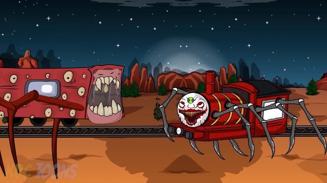 어몽어스 vs TRAIN EATER (TRAIN SCHOOL) | Among Us COLLECTION | KDC Toons AMONG US ANIMATION смотреть онлайн