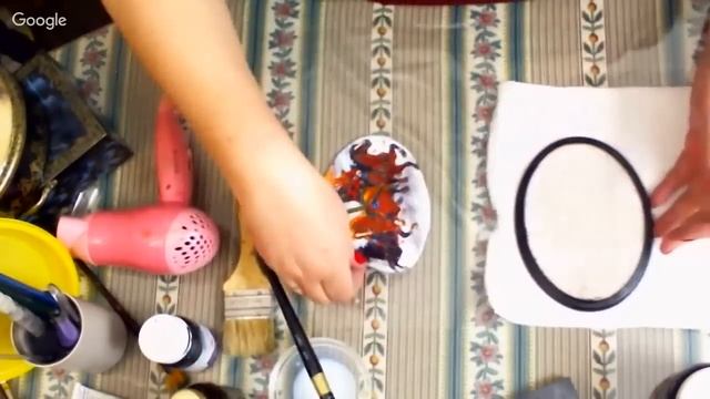 Татьяна Куксенко. Имитация федоскинской росписи. смотреть онлайн