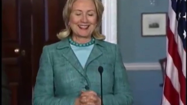 Hillary Clinton, Essentially: «here Is Our Next French Minion» (July 6, 2011)