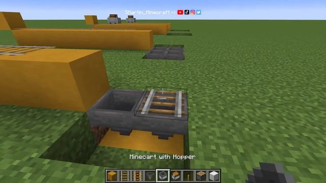 Minecraft: FASTEST minecart unloader [TUTORIAL] смотреть онлайн