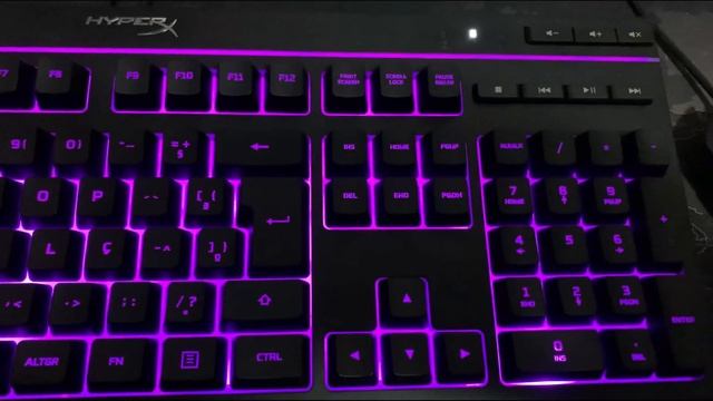 Teclado HyperX Alloy Core RGB смотреть онлайн