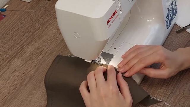 Лапка для потайной подгибки низа / Потайной шов / Обзор лапки