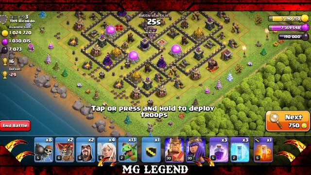 TH9 Queen Walk Baby Dragon Attack Strategy | Best Th9 Attack Strategy 2023 (Clash Of Clans) смотреть онлайн