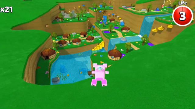 Super Bear Adventure Gameplay Walkthrough Easter Eggs In The House смотреть онлайн