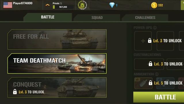 War Machines Tank Shooter Game tank fight battleking - GamePlay Walkthrough part 1- смотреть онлайн