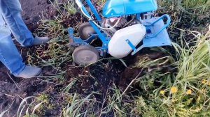 Сравнение Гусиных лапок и фрез Мотокультиватор Крот мотоблок часть 1