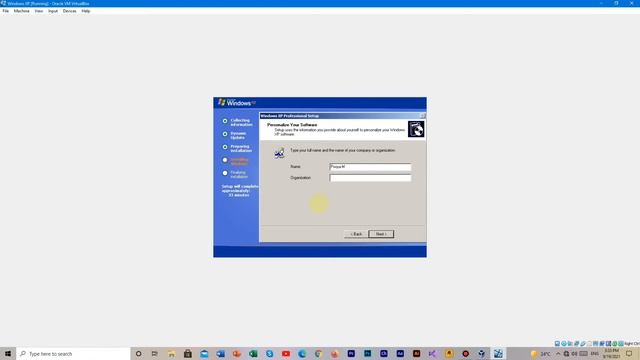 How to Install Windows XP on Virtual Box VM Oracle смотреть онлайн