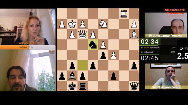 ВСЕ ЗВЕЗДЫ ШАХМАТ В СБОРЕ! // Гельман - Бивол - Морозевич - Фоминых // 4 партия смотреть онлайн