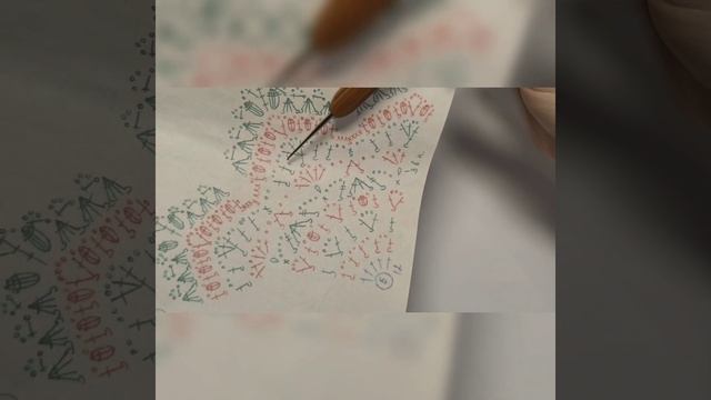 Новогоднее украшение крючком - снежинка #новогодний_декор смотреть онлайн