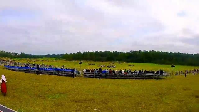 Реконструкция сражения 1812 года под Бородино. смотреть онлайн